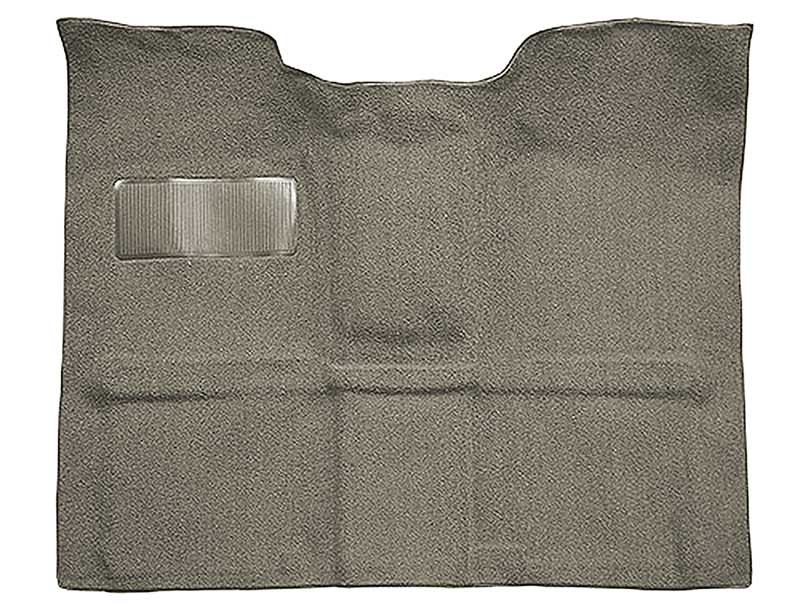 1969-72 Blazer, Jimmy 2-Door Molded Passenger Area Carpet Set Loop Standard Backing Floor Shift 4-Speed High Hump 4WD Fawn Sandalwood