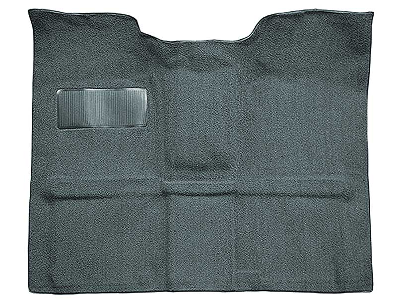 1969-72 Blazer, Jimmy 2-Door Molded Passenger Area Carpet Kit Loop Standard Backing Column Shift Automatic or 3-Speed Manual Low Hump 2WD Aqua