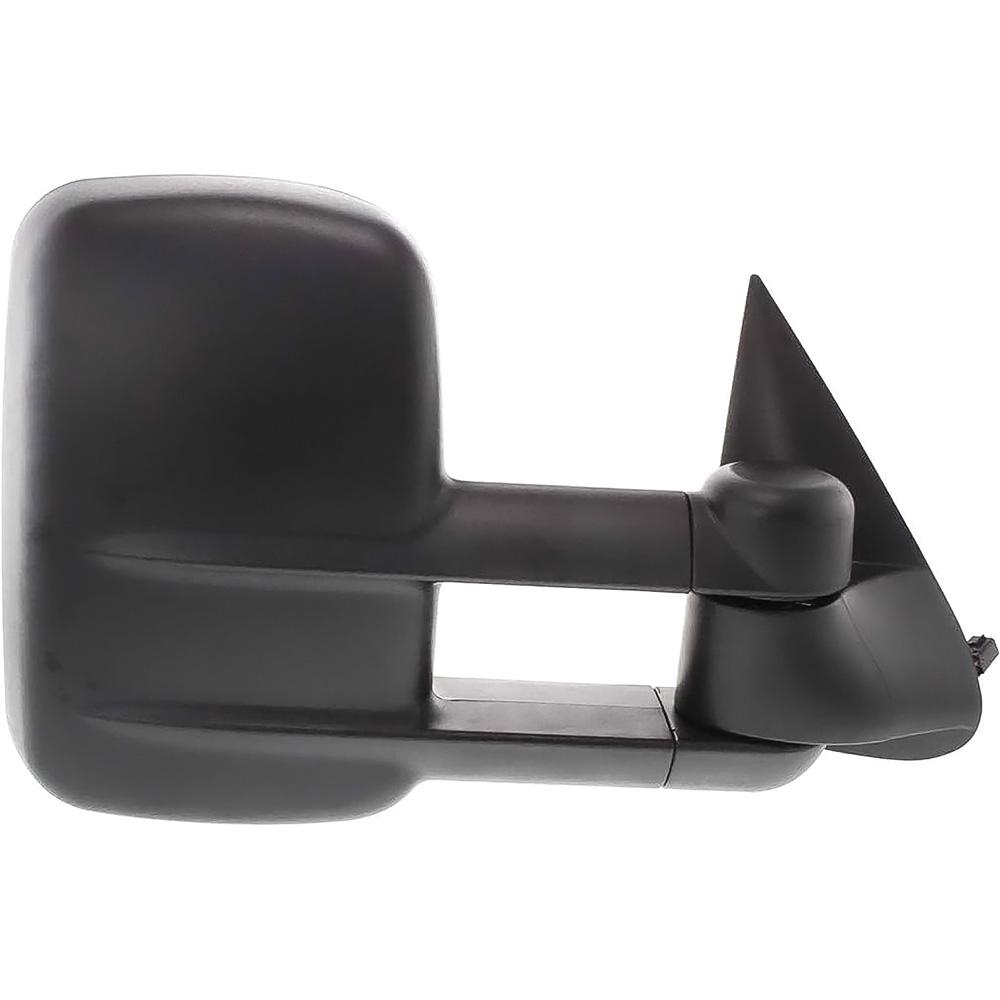 1999-02 Chevrolet/GMC Silverado, Sierra 2000-02 SUV Power Towing Mirror Heated Textured Black Finish RH