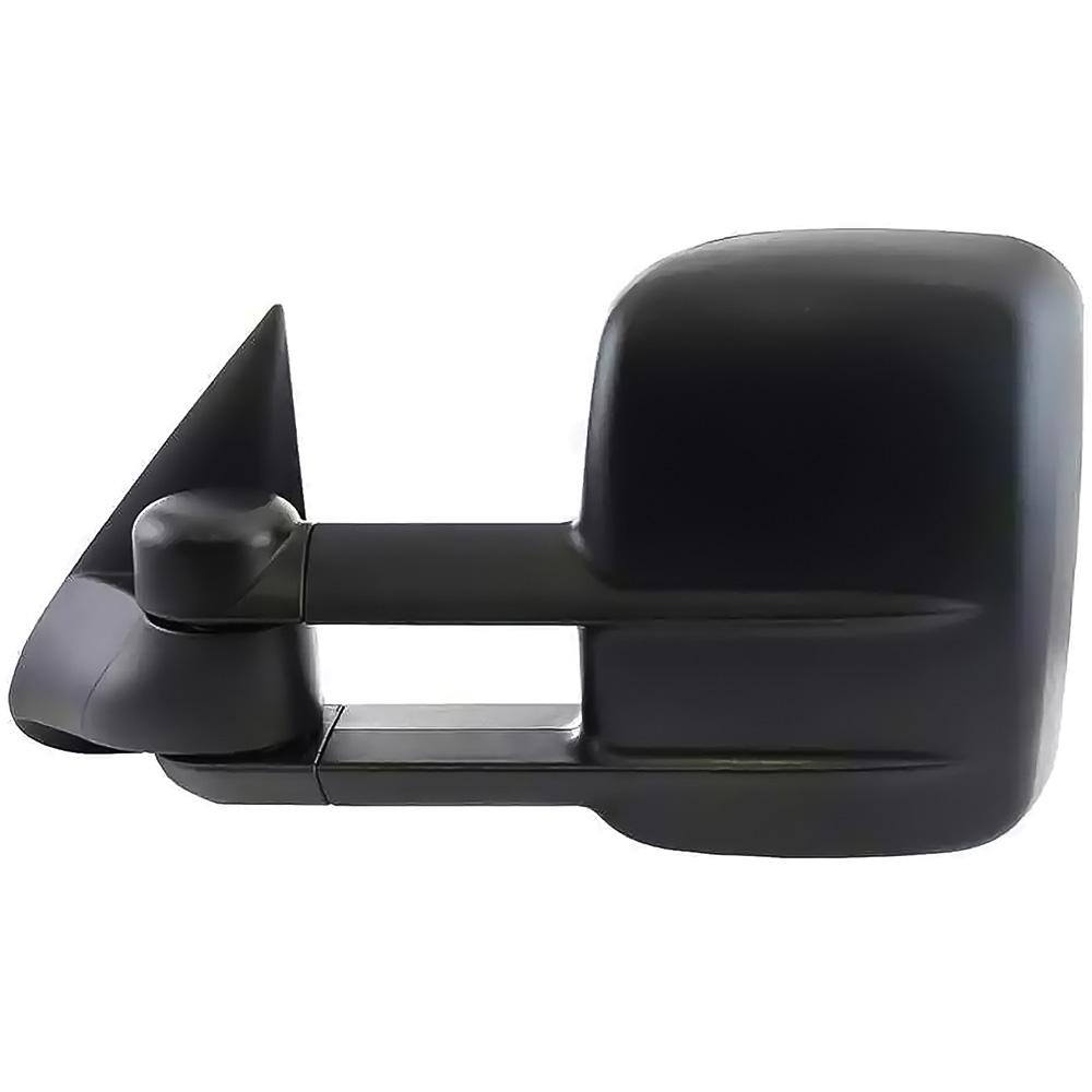 2003-07 Chevrolet, GMC Silverado, Sierra, 2003-06 Avalanche, SUV Power Towing Mirror With Heat Power Folding Manually Telescoping Signal on Glass LH