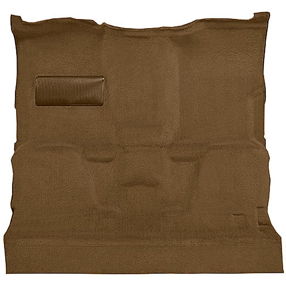 1981-87 Chevrolet, GMC Pickup Regular Cab Molded Vinyl Flooring Set Vinyl Standard Backing Column Shift Auto/Manual 2WD Beige