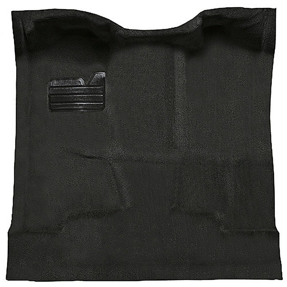 1988-02 Chevrolet/GMC Regular Cab Truck 2WD/4WD Full Floor Molded Vinyl Floor Mat Kit Black