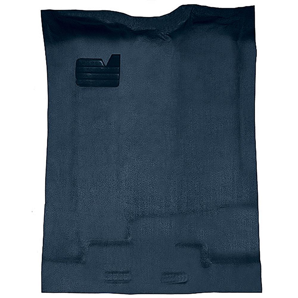 1988-02 Chevrolet/GMC Extra Cab Truck 2WD/4WD Full Floor Molded Vinyl Floor Mat Kit Medium Blue