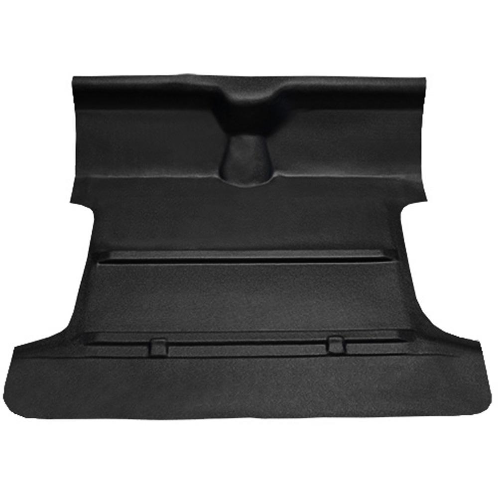 1955-59 Chevrolet, GMC Pickup 2nd Series Regular Cab Molded Vinyl Flooring Kit Vinyl Standard Backing w/o Holes Automatic or 3-Speed Manual Low Hump 2WD Gray