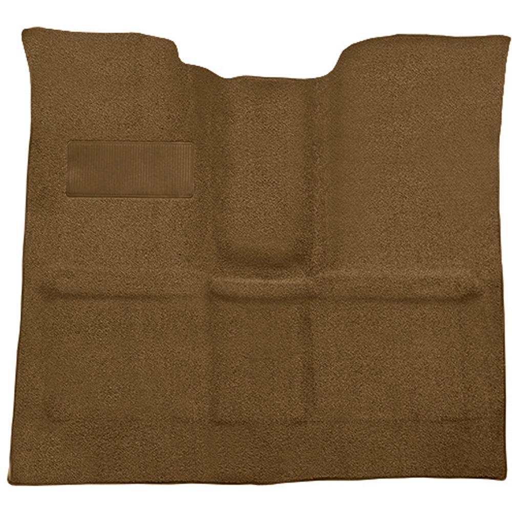 1967-72 Chevrolet, GMC Pickup Regular Cab Molded Vinyl Flooring Set Vinyl Standard Backing Floor Shift TH400 High Hump 4WD Beige