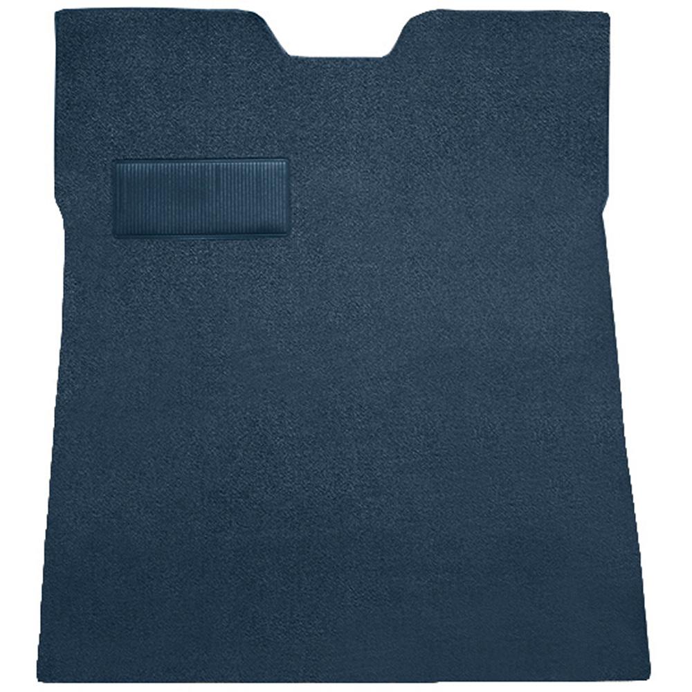 1947-55 Chevrolet, GMC Pickup 1st Series Regular Cab Die-Cut Vinyl Flooring Kit Vinyl Standard Backing w/o Stock Seat Riser Automatic or 3-Speed Manual Low Hump 2WD Medium Blue