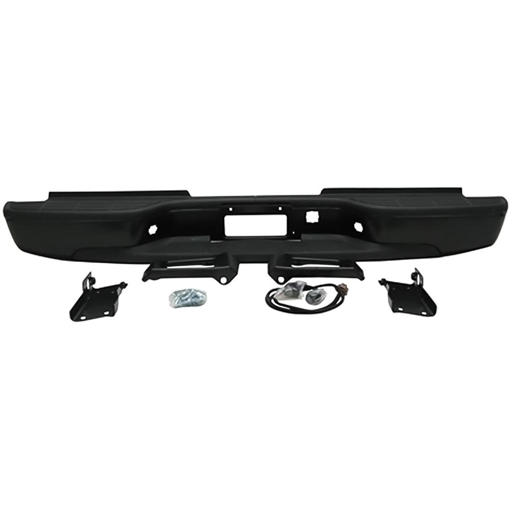 2001-07 Chevrolet, GMC GMT800 Silverado, Sierra 2500HD, 3500 Fleetside Rear Step Bumper Black