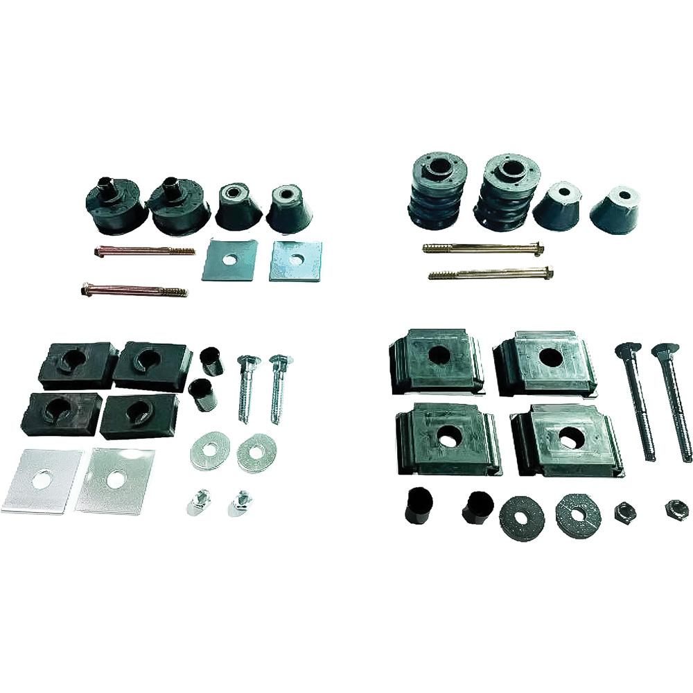 1973-77 Chevrolet, GMC Blazer, Jimmy Body Mount Bushing and Hardware Set Reproduction 40 Pieces
