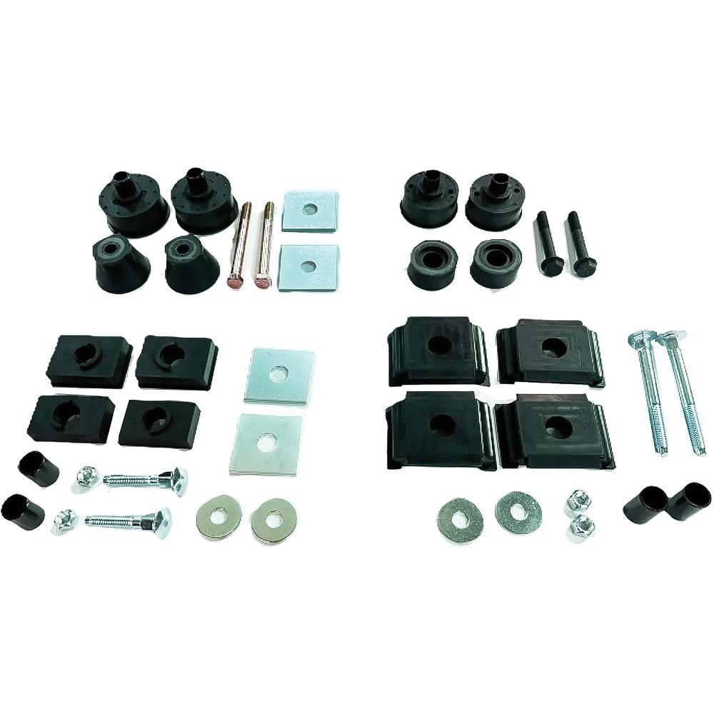 1978-80 Chevrolet, GMC Blazer, Jimmy Body Mounting Bushing and Hardware Set Reproduction 40 Pieces