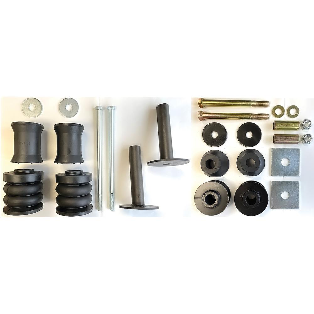 1967-72 Chevrolet K10, C/K20, GMC K15, C/K25 Cab Mounting Bushing and Hardware Set Reproduction