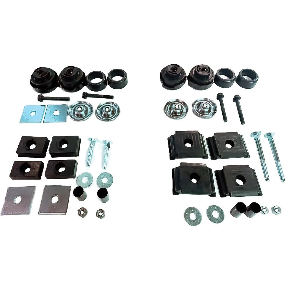 1985-91 Chevrolet, GMC Blazer, Jimmy Body Mounting Bushing and Hardware Set Reproduction 44 Pieces