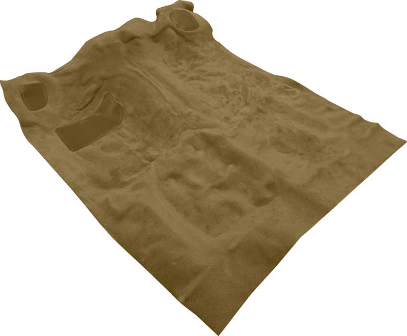 1973-74 Chevy/GMC Crew Cab Pickup 4 Wheel Drive Buckskin Molded Cut Pile Carpet Set