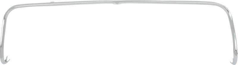 1957 Chevy Bel Air, 150, 210, Nomad Instrument Cluster Upper Molding Chrome Plated Stainless Steel