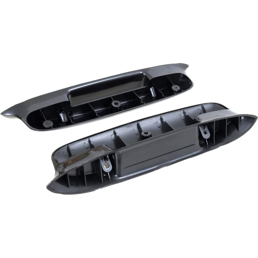1957 Chevy Bel Air, 150, 210 Arm Rest Bases 2 & 4 Door Hardtop, Sedan Black RH & LH Pair