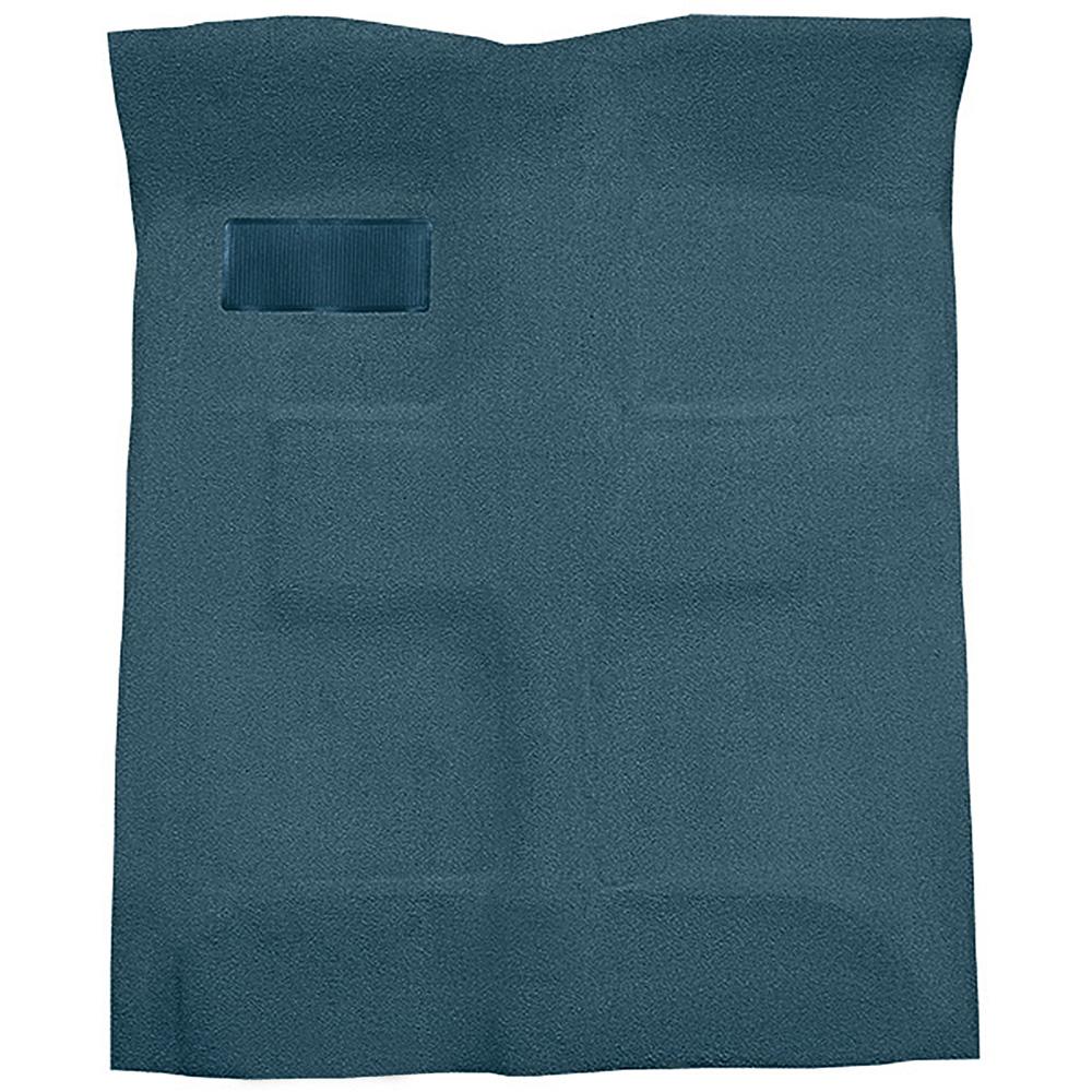 1955-57 Bel Air, Two-Ten, One-Fifty 2 or 4 Door Sedan, Wagon Molded Carpet Set Mass Backing Loop Bright Blue