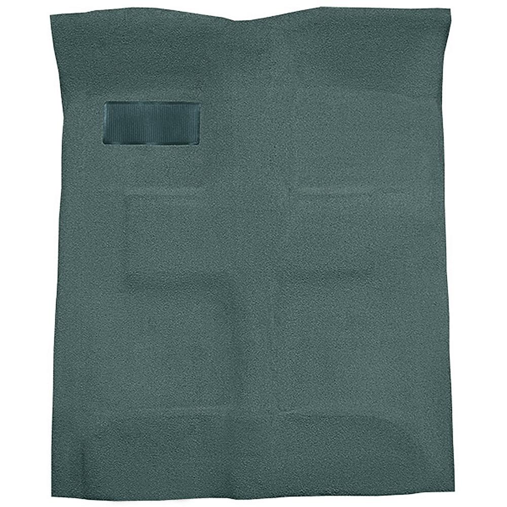 1955-57 Bel Air, Two-Ten, One-Fifty 2 or 4 Door Sedan, Wagon Molded Carpet Set Mass Backing Loop Aqua