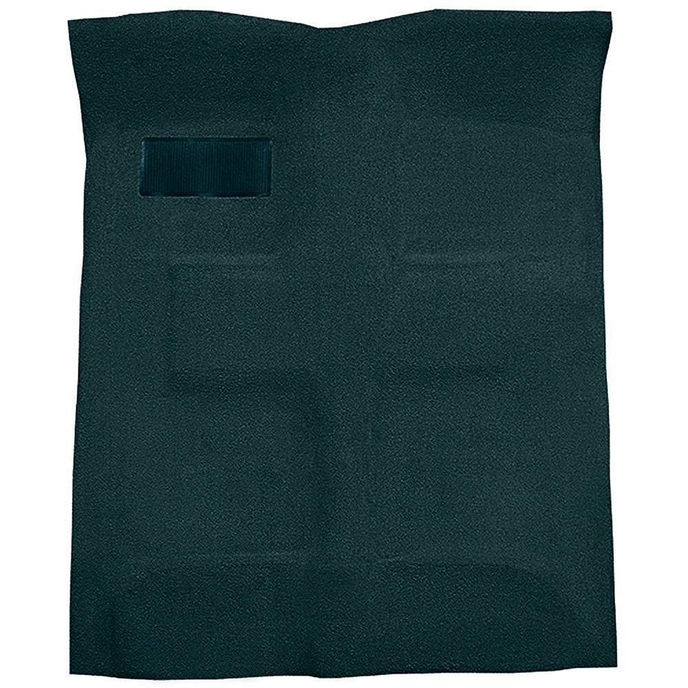 1955-57 Bel Air, Two-Ten, One-Fifty 2 or 4 Door Sedan, Wagon Molded Carpet Set Mass Backing Loop Dark Green