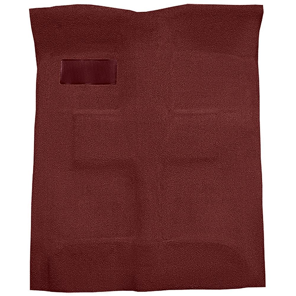 1955-57 Bel Air, Two-Ten, One-Fifty 2 or 4 Door Sedan, Wagon Molded Carpet Set Mass Backing Loop Maroon