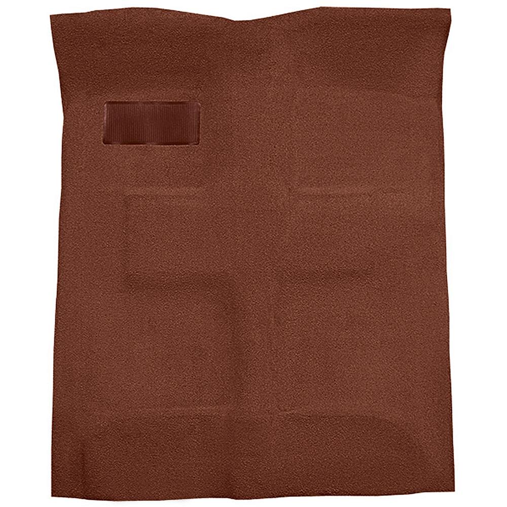1955-57 Bel Air, Two-Ten, One-Fifty 2 or 4 Door Sedan, Wagon Molded Carpet Set Mass Backing Loop Dark Copper