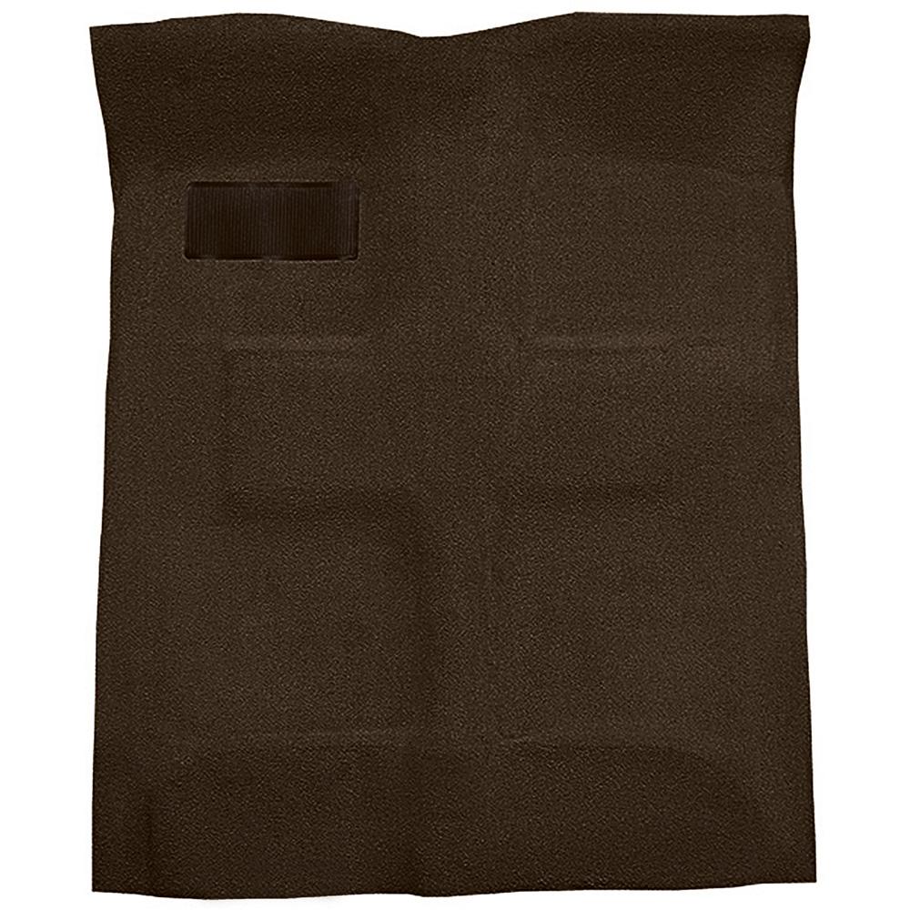 1955-57 Bel Air, Two-Ten, One-Fifty 2 or 4 Door Sedan, Wagon Molded Carpet Set Mass Backing Loop Dark Brown