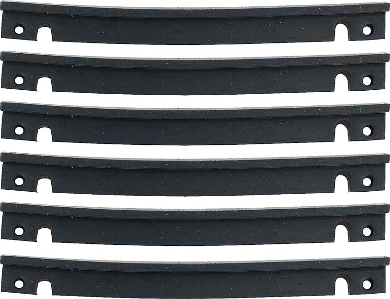 1955-57 Chevrolet Lower Door Drain Seals Set of 6