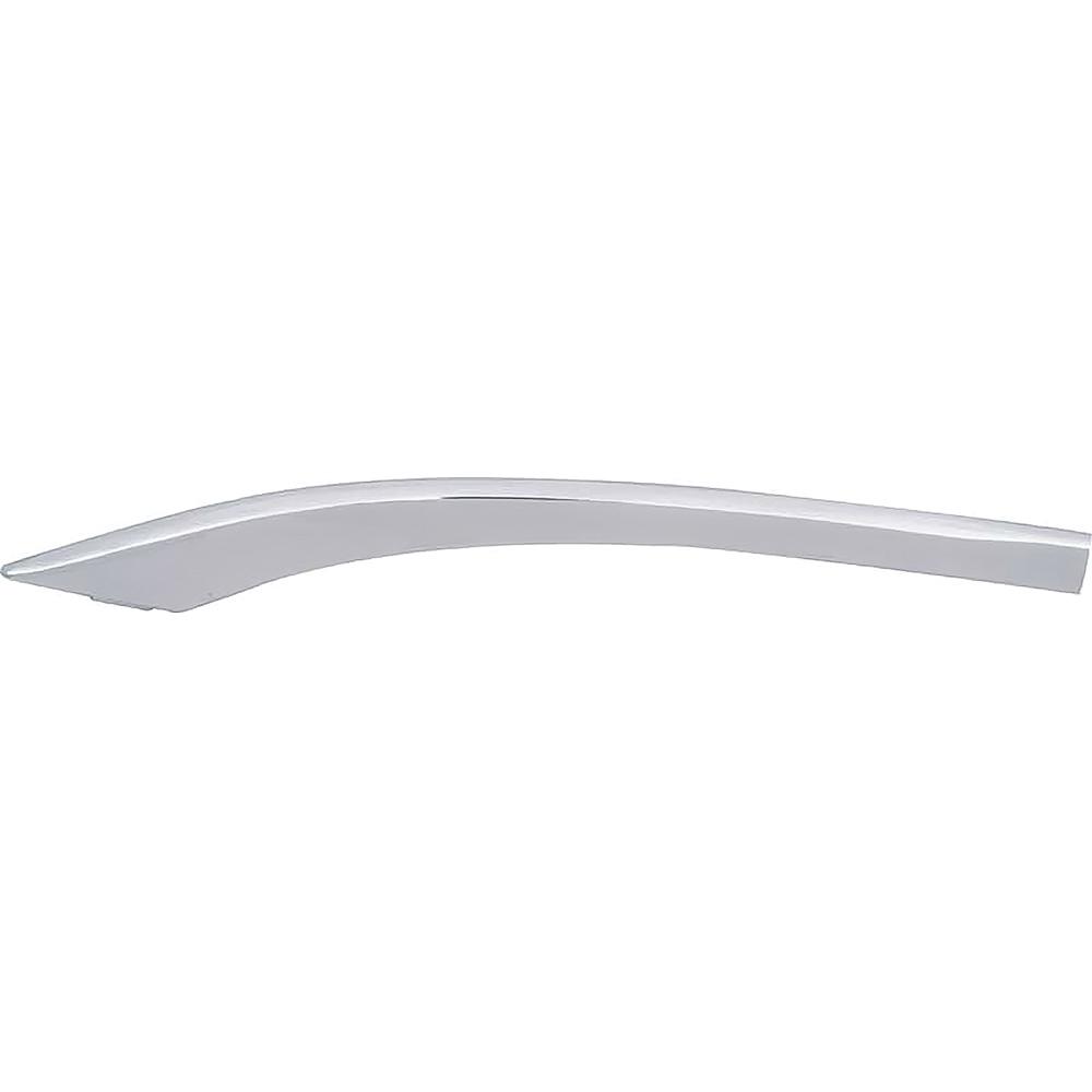 1957 Chevy Bel Air, 210 Upper Short Curve Quarter Molding Polished Stainless Steel 2 Door LH, Driver Side