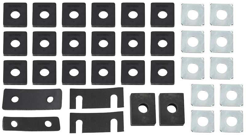 1955-57 Chevrolet Bel Air Body Mount Bushing Set Convertible