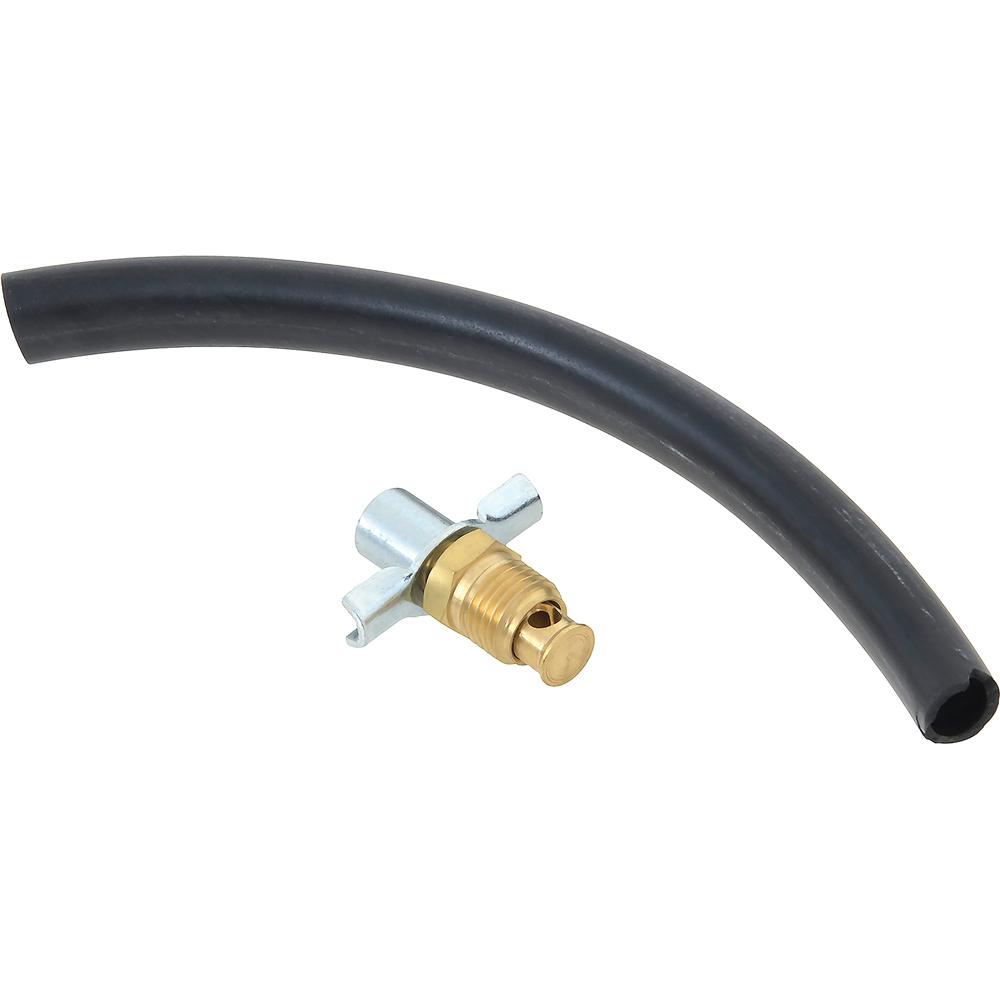 Radiator Drain Petcock With 6" of Hose 1/4" npt