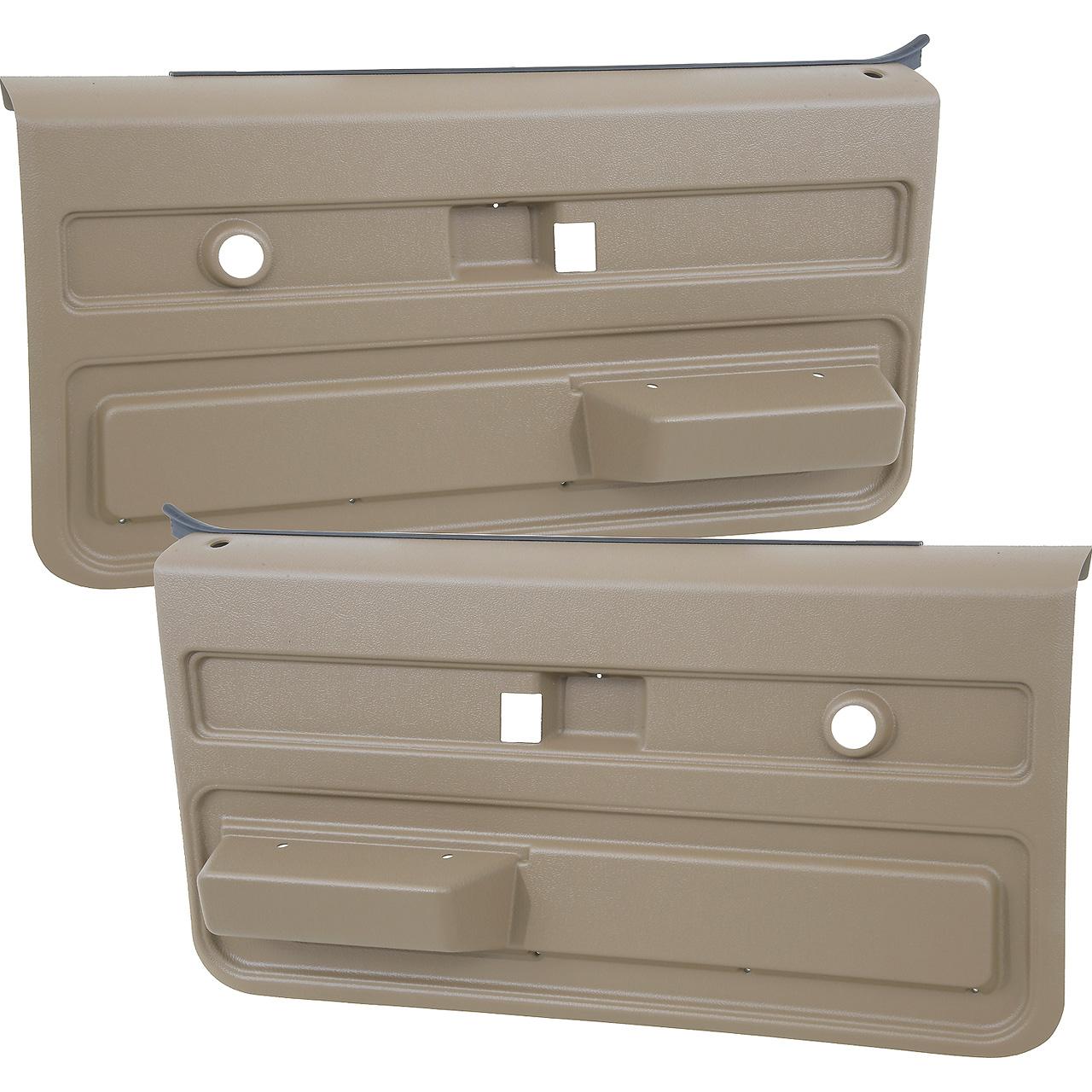 1973-76 Chevrolet/GMC Truck, Blazer, Jimmy, Suburban Front Door Panels Saddle