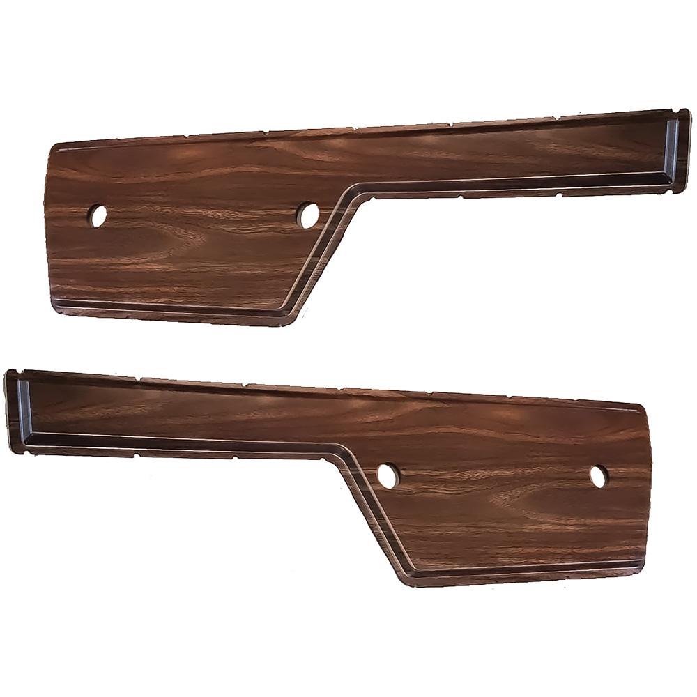 1972 Chevrolet, GMC Truck Door Panel Insert Wood Grain ABS Plastic Pair