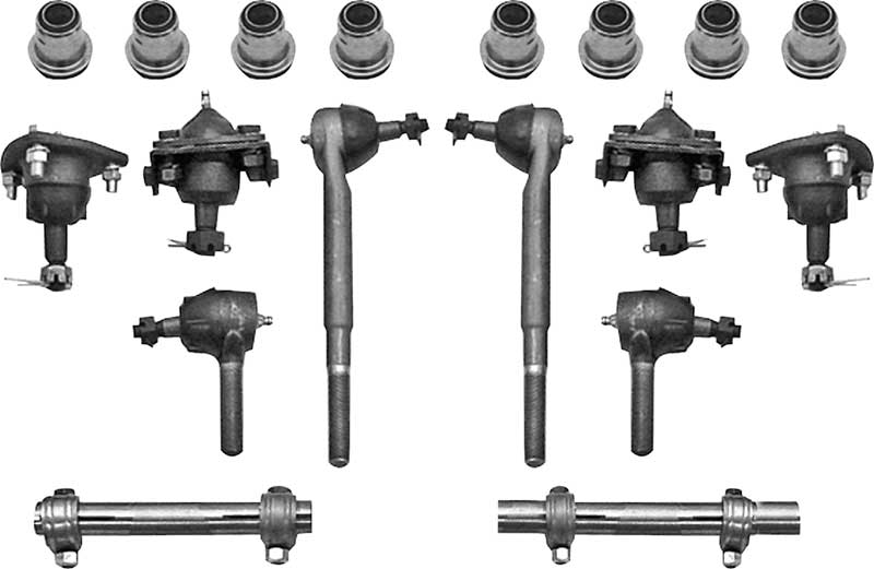 1955-57 Chevrolet 150/210/Bel Air Front Suspension Rebuild Set Manual Steering