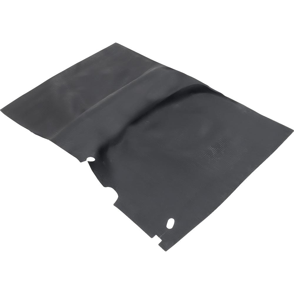 1973-79 Ford F-Series Truck Rubber Floor Mat Large Transmission Hump / 8" High Black