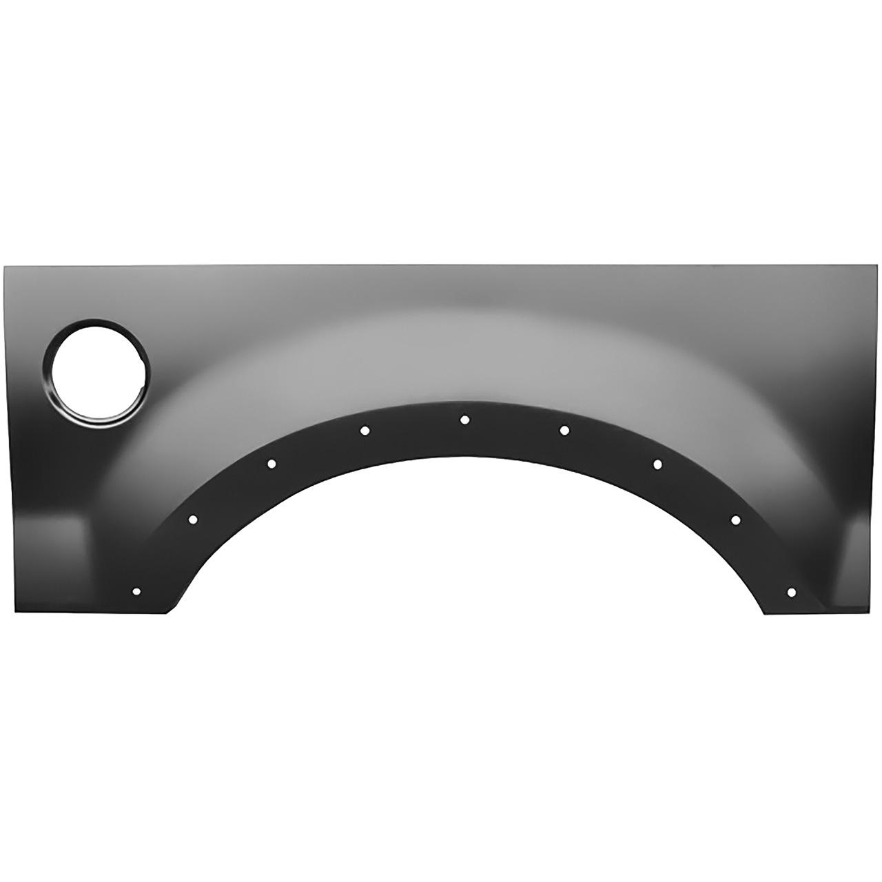 1997-2003 Ford F-Series Regular Cab Pickup 1997-2003 Ford F-Series Super Cab Pickup (3 and 4 Door) 1997-2003 Ford F-Series Crew Cab Pickup 2004 Ford Heritage Pickup Rear Lower Bed Section Short and Long Bed Trucks LH Driver Side