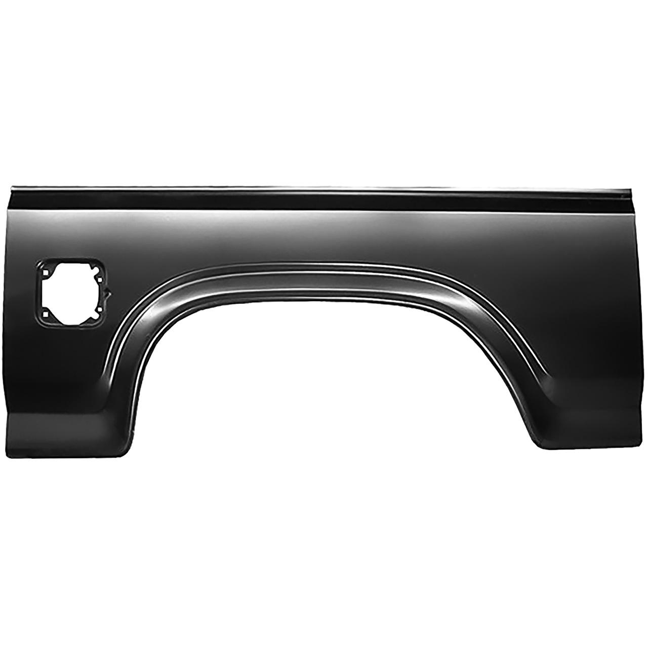 1987-97 Ford F-150, F-250, F-350  Bedside Wheel Arch Extension Panel Single Fill Hole Driver Side LH