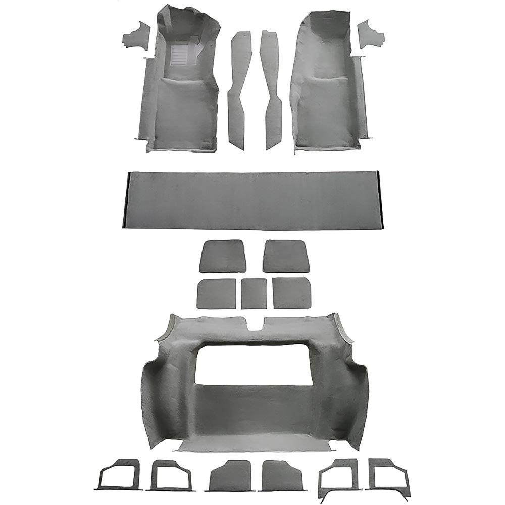 1978 Chevrolet Corvette Indianapolis 500 Pace Car Complete Molded Carpet Set Cutpile Silver