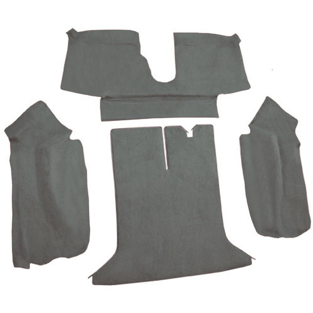 1994-96 Chevrolet Corvette Coupe Rear Molded Carpet Truvette Gray