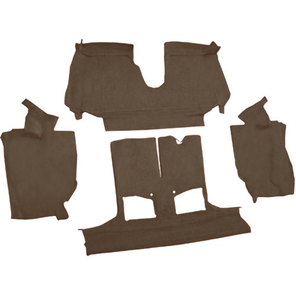 1994-96 Chevrolet Corvette Convertible Rear Molded Carpet Truvette Beige