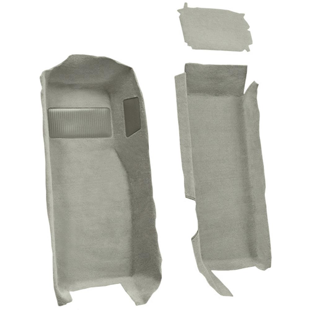 1997-04 Chevrolet Corvette Coupe/Convertible Front Molded Carpet Set Cutpile Antelope/Light Neutral