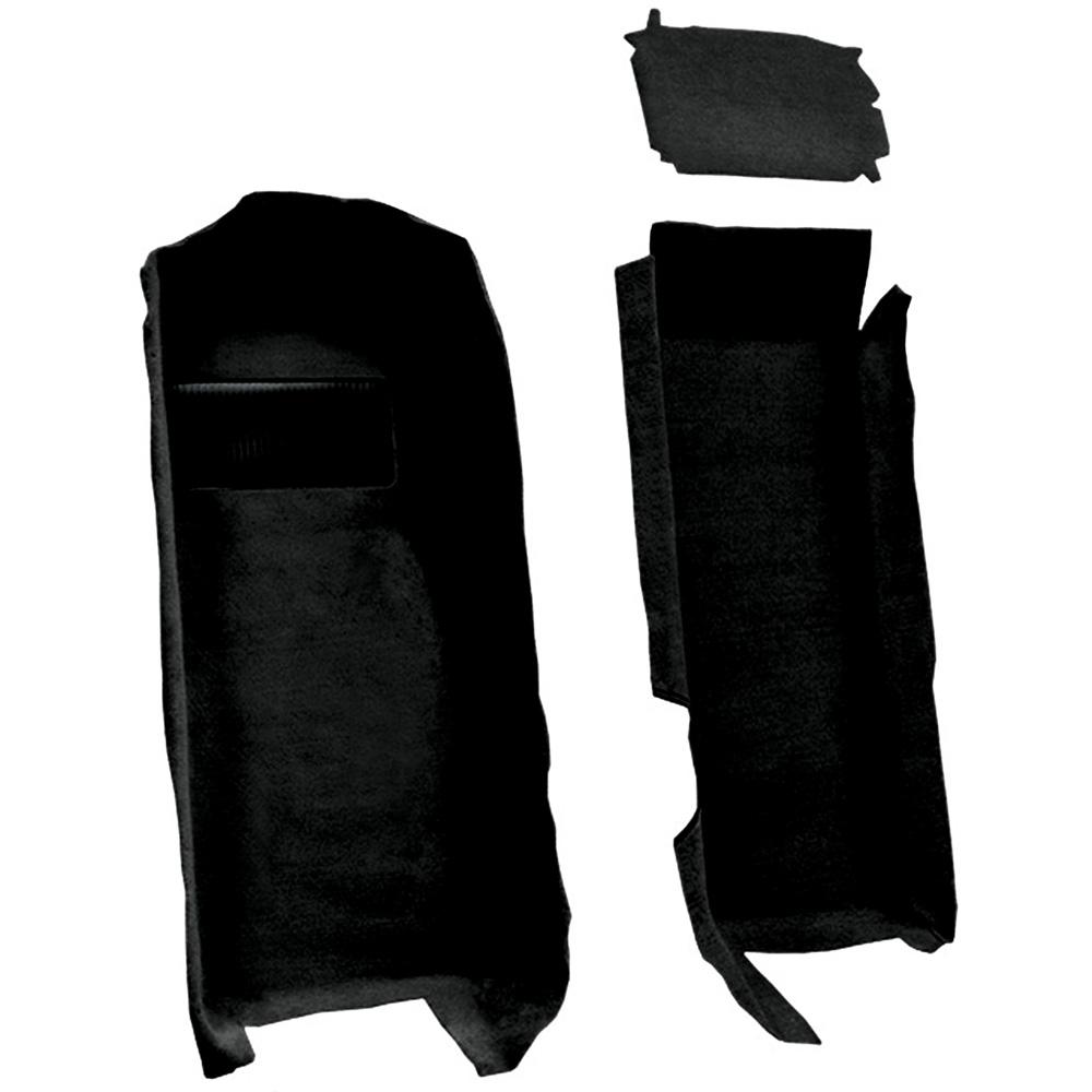 1997-04 Chevrolet Corvette Coupe/Convertible Front Molded Carpet Set Truvette Black