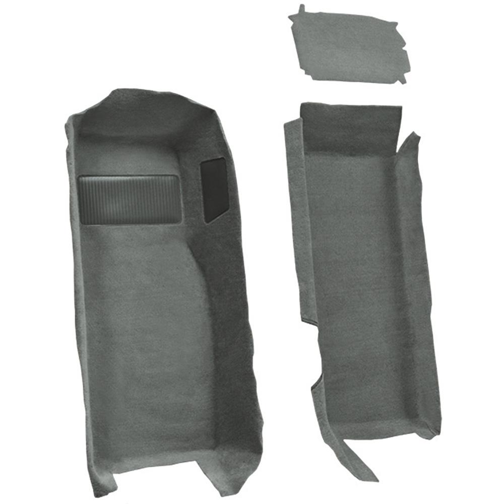 1997-04 Chevrolet Corvette Coupe/Convertible Front Molded Carpet Set Truvette Gray