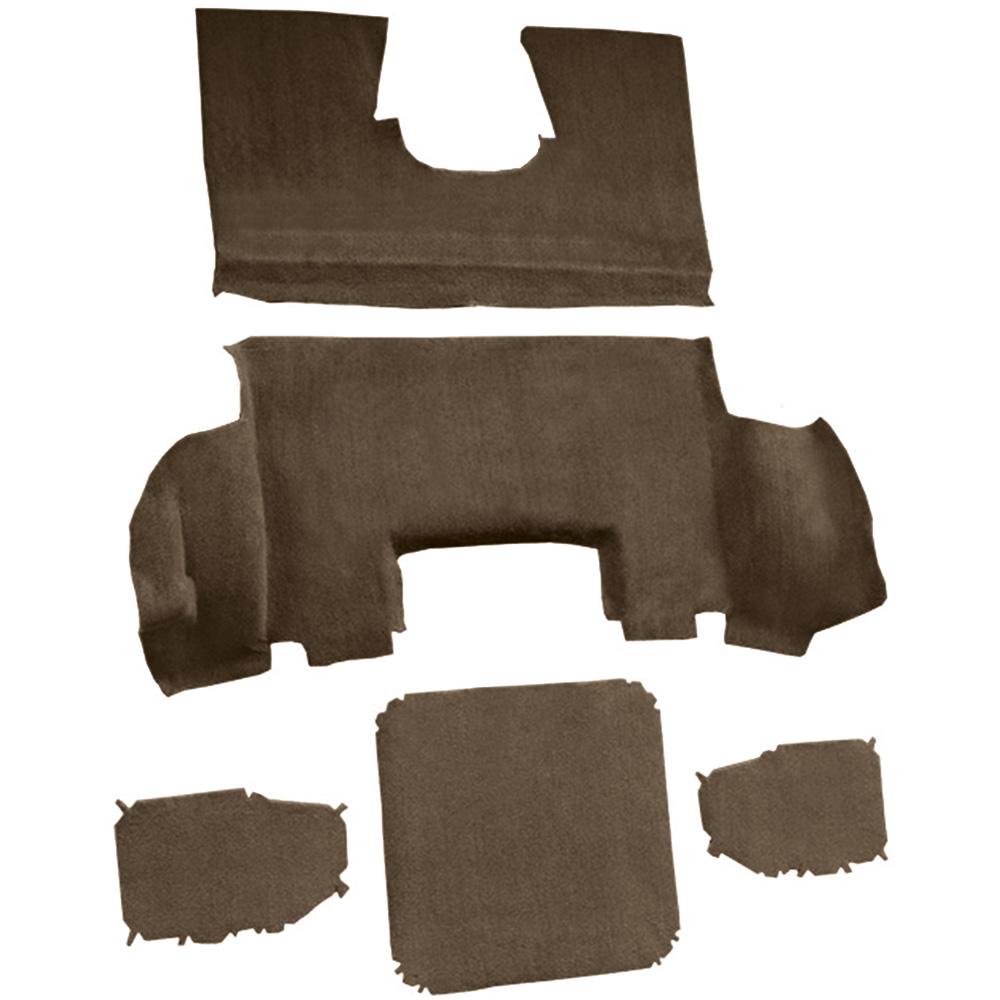 1997-04 Chevrolet Corvette Coupe Rear Molded Carpet Truvette Beige