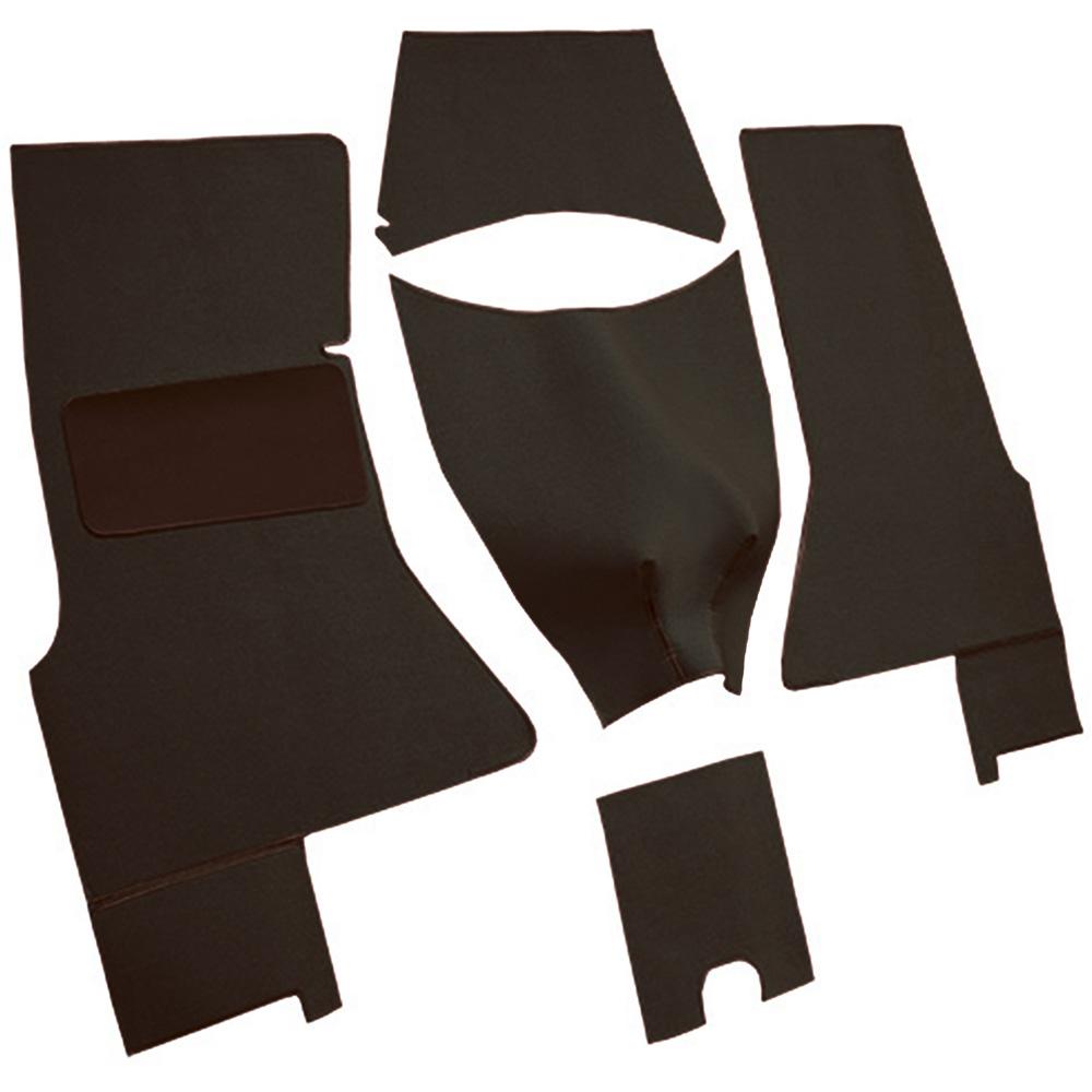1956-57 Chevrolet Corvette Complete Cut & Sewn Carpet Set Daytona Brown