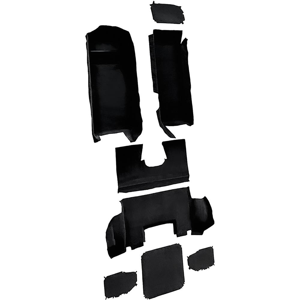 1997-04 Chevrolet Corvette Coupe Complete Molded Carpet Set Cutpile Mass Backing Black