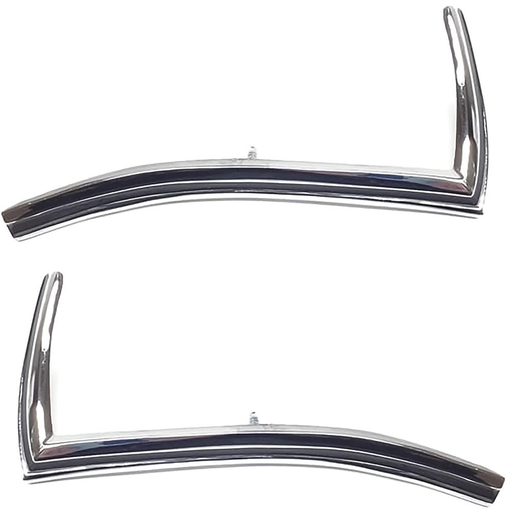1970-72 Buick Skylark Molding Vinyl Top End Cap Pair