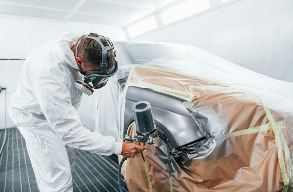 painting car