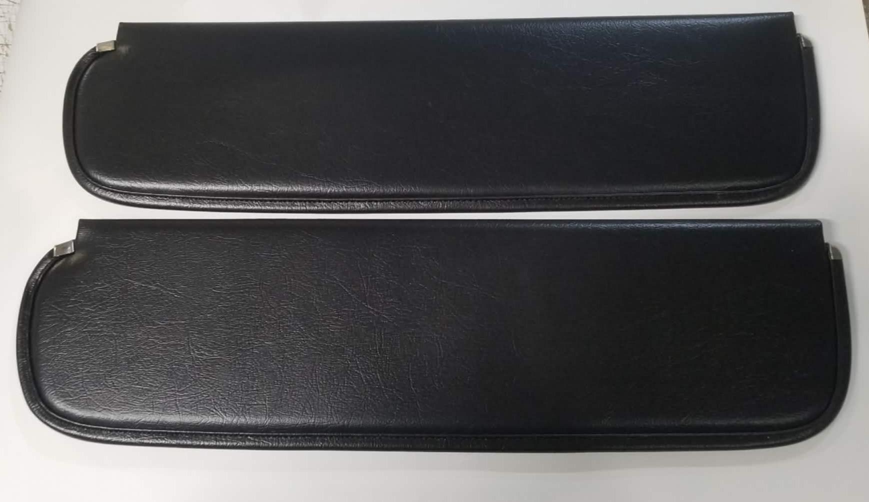61-68 Dodge Truck Sweptline Black Sun Visors Sunvisors