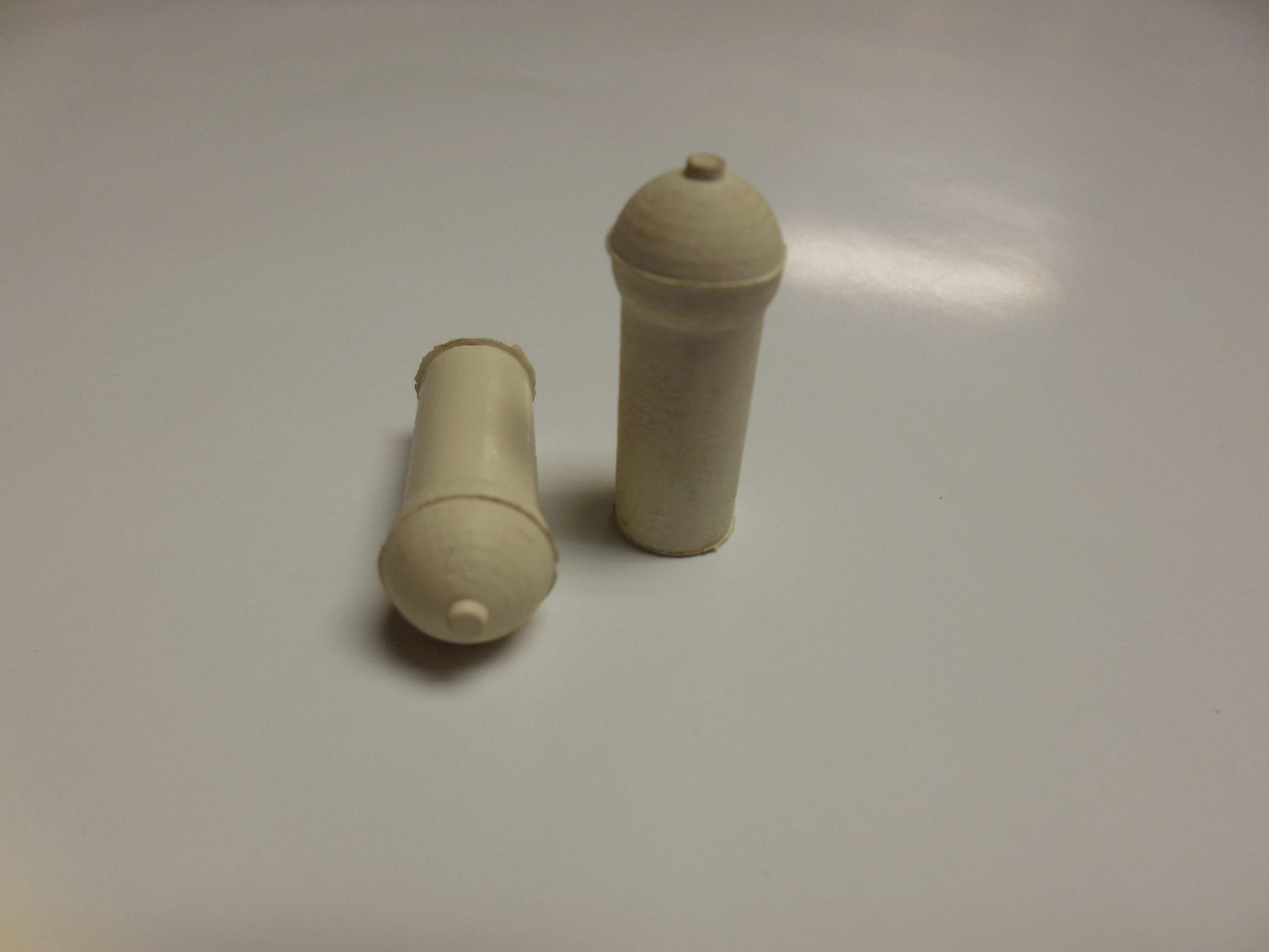 66-76 Mopar, Sun Visor Tips - Pair