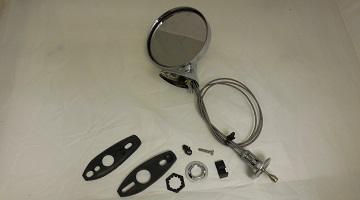 67-76 A 66-70 B, 1965-1968 C-Body, Drivers Side Remote Mirror
