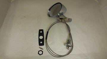 1970 E-Body, Mirror- Chrome- Drivers Side Remote