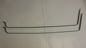 57-59 Imperial Chrysler Dodge Desoto Plymouth, Gas Tank Straps - Pair